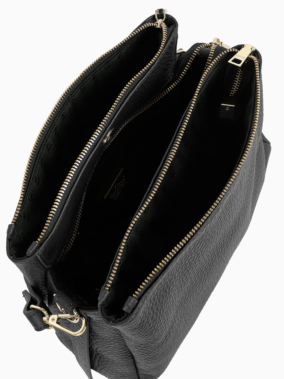 Сумка на плечо с регулируемым плечевым ремнём от RIPANI в чёрном цвете