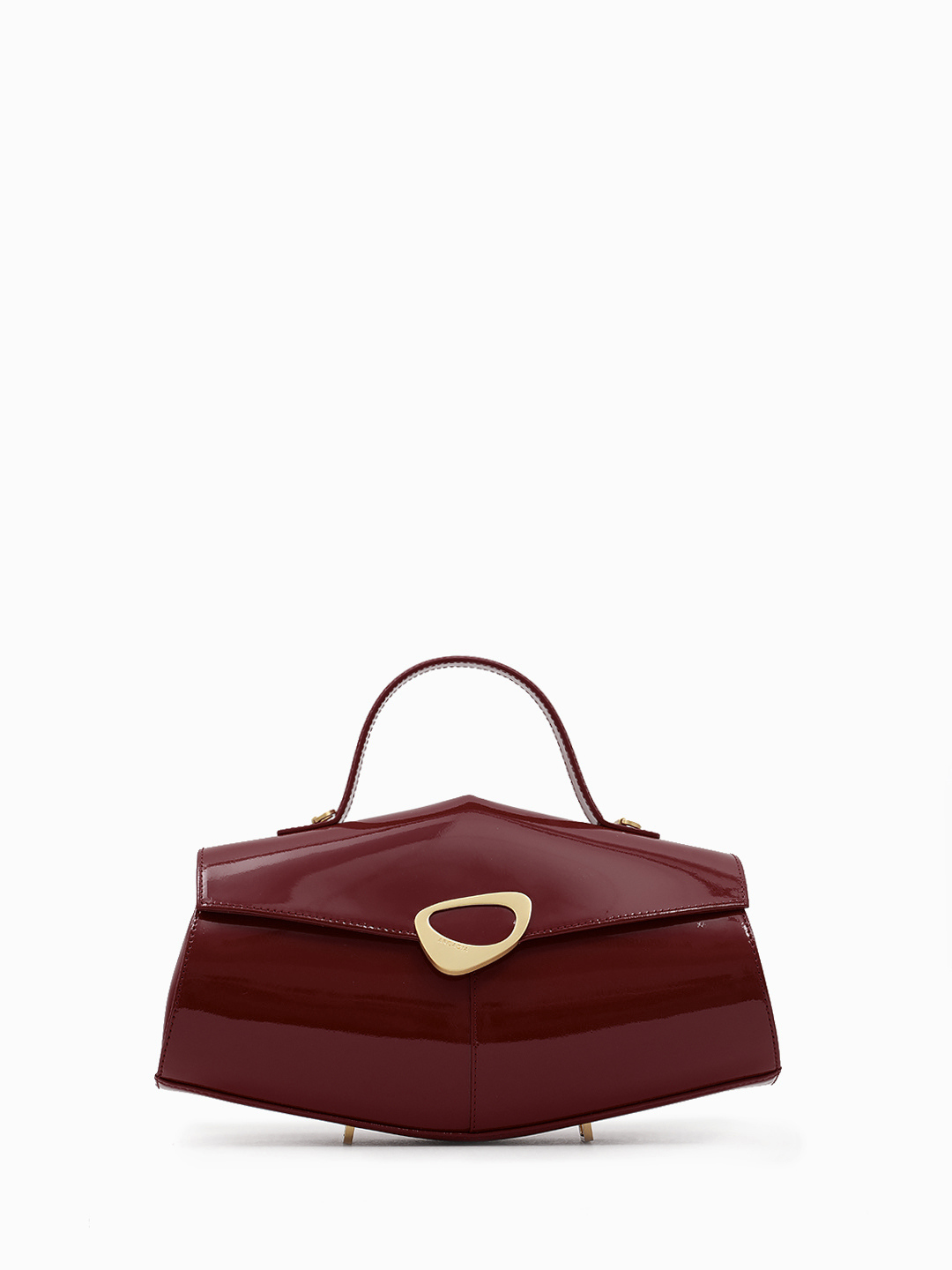 Бордовый лаковый сэтчел CALIPSO от ARCADIA в размере M