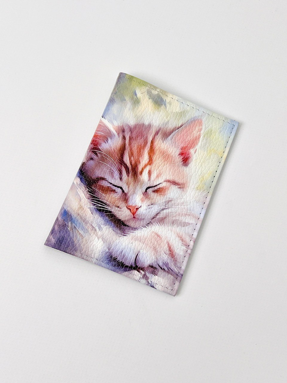 Обложка для документов от Alessandro Beato спящий котик