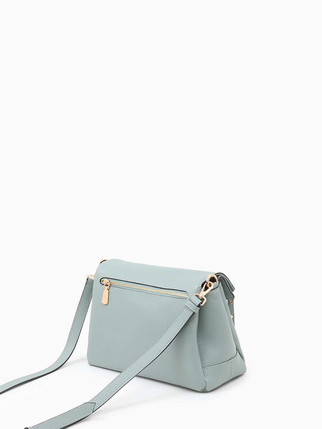 Мятная кросс-боди на плечо с металлическими буквами Vanessa Scani