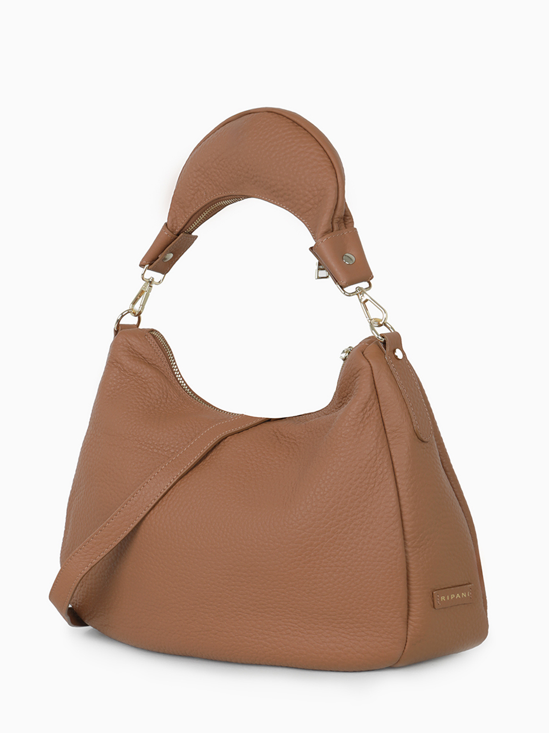 Мешок с сумкой-ручкой от RIPANI в большом размере в рыжем цвете