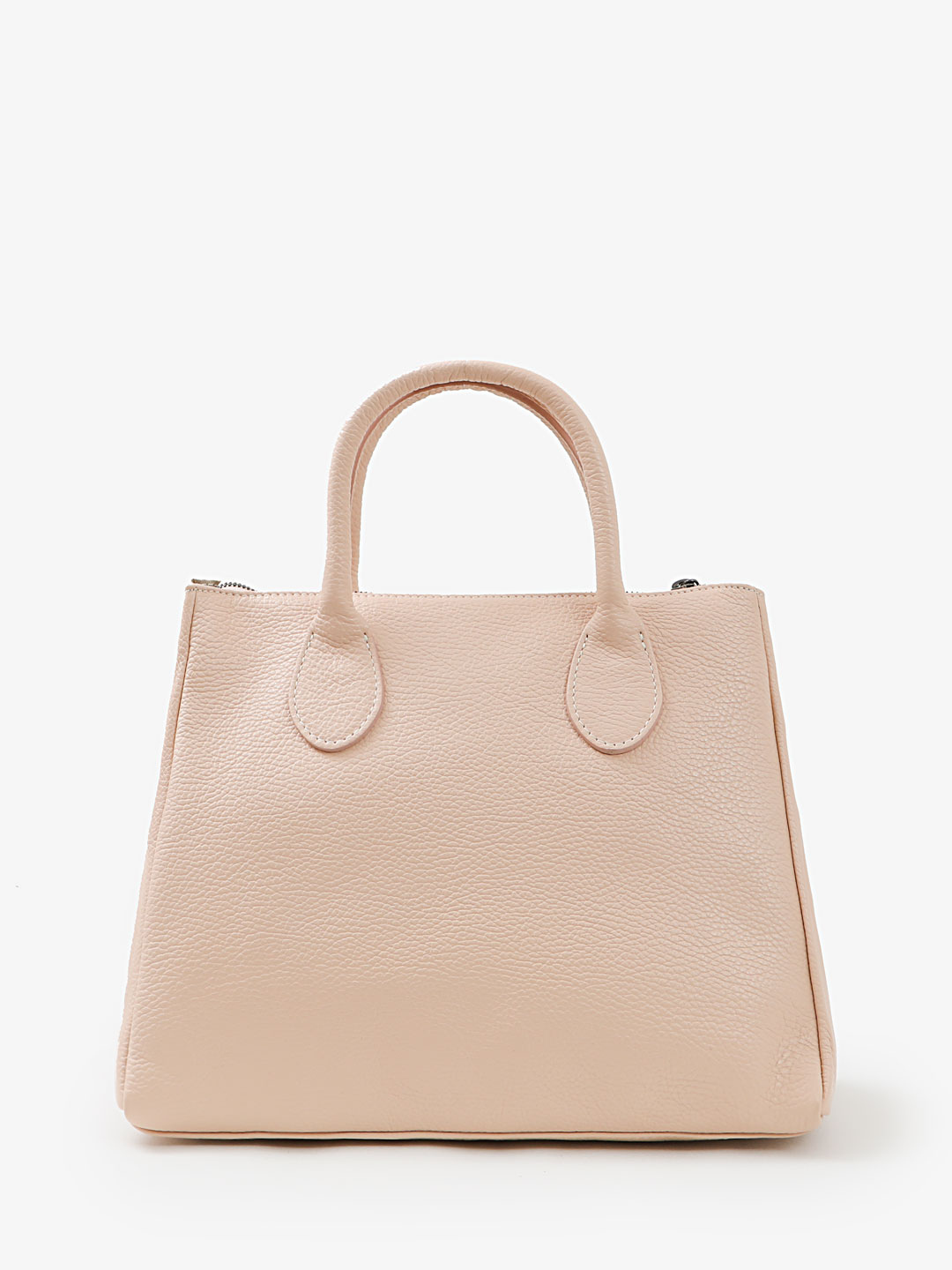 Сумка-тоут с текстильным именным ремнём от Sara Burglar оттенка nude