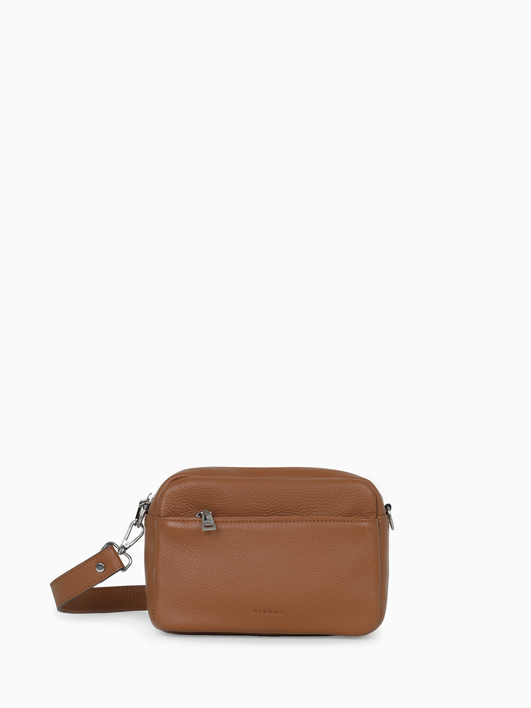 Сумка кросс-боди с передним карманом на молнии от RIPANI в рыжем цвете