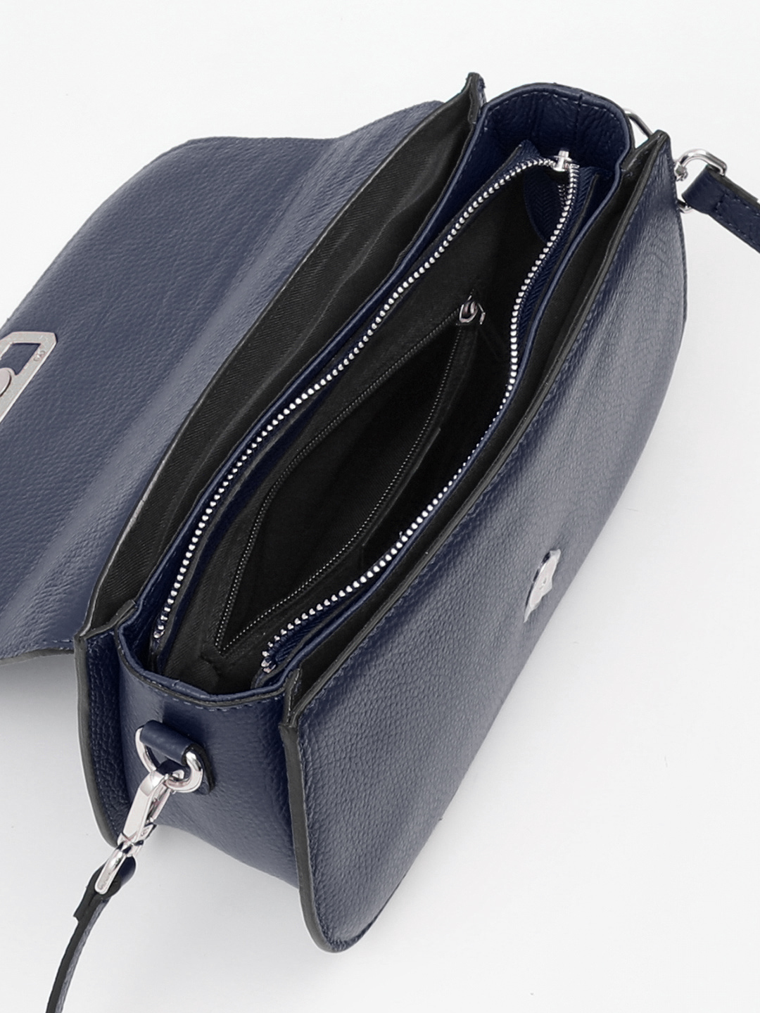 Небольшая кросс-боди "Aiko" с длинной ручкой от BE NICE синего оттенка