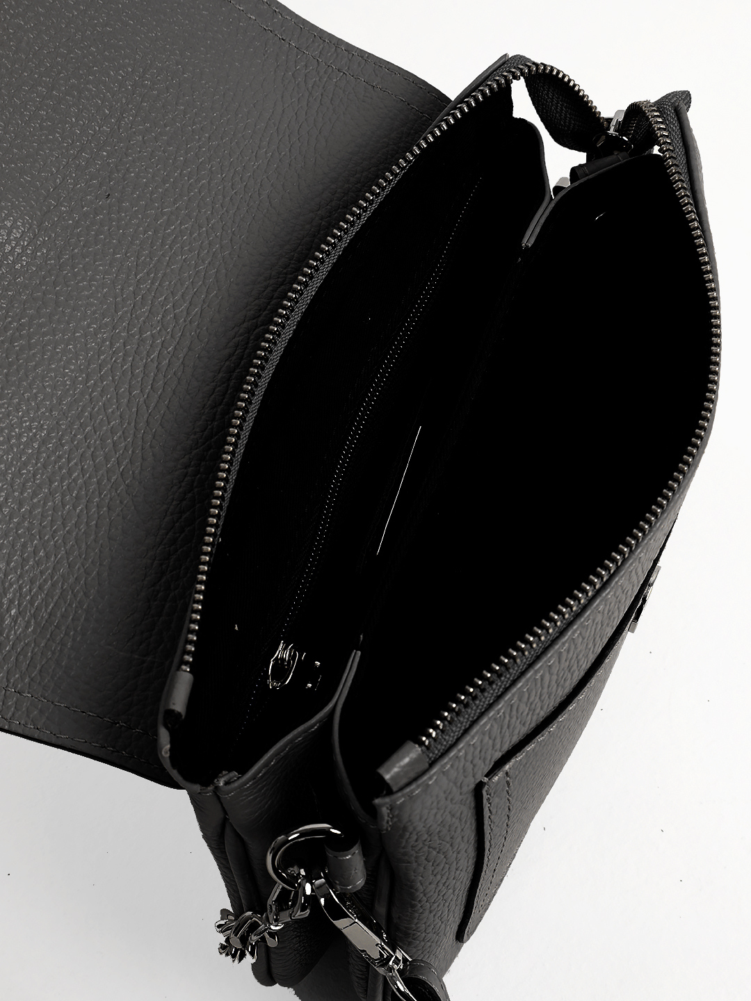 Сумка кросс-боди с цепочкой от RIPANI в чёрном цвете