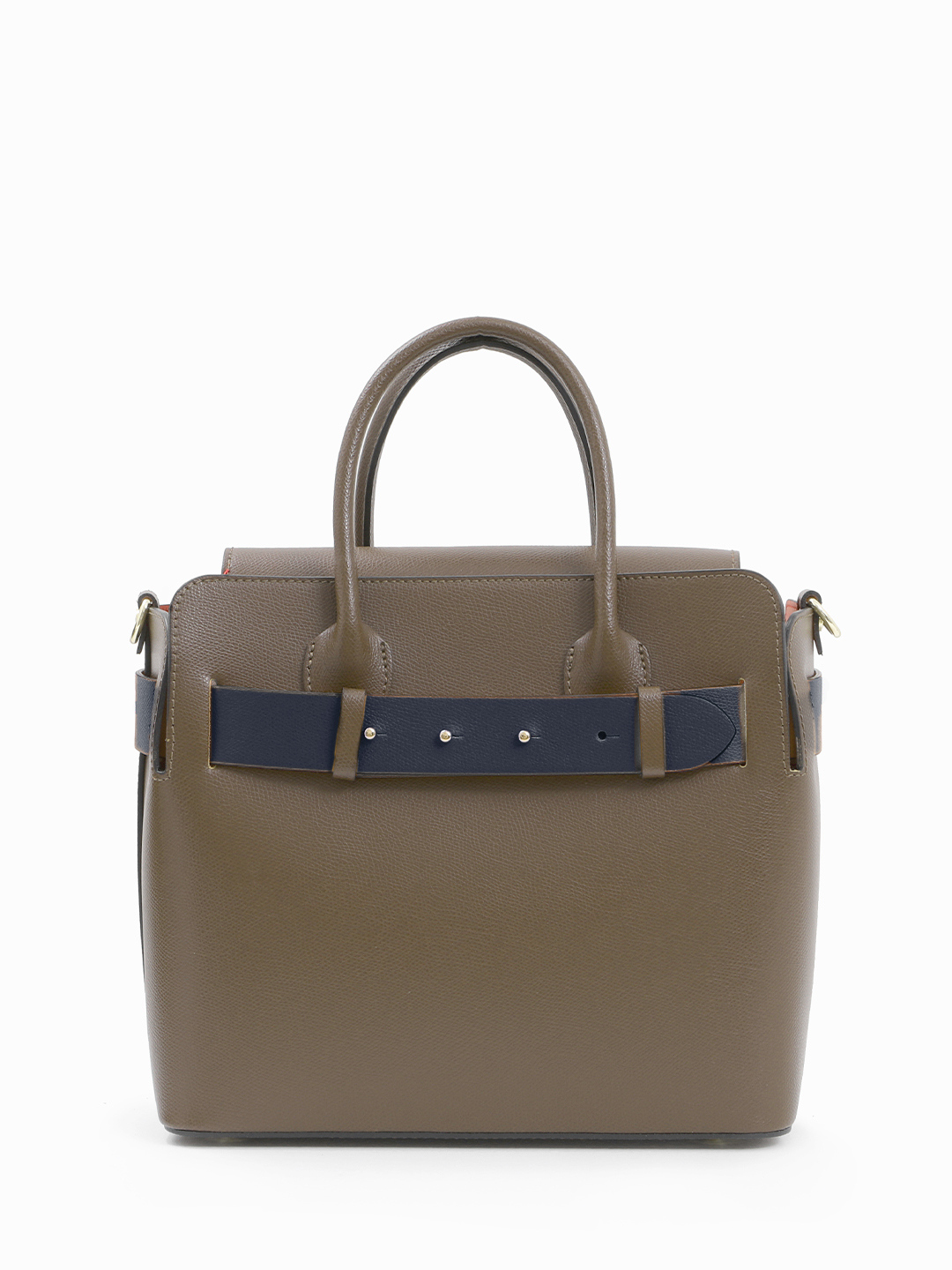 Сумка-тоут со съёмной текстильной косметичкой от BE NICE оттенка тауп