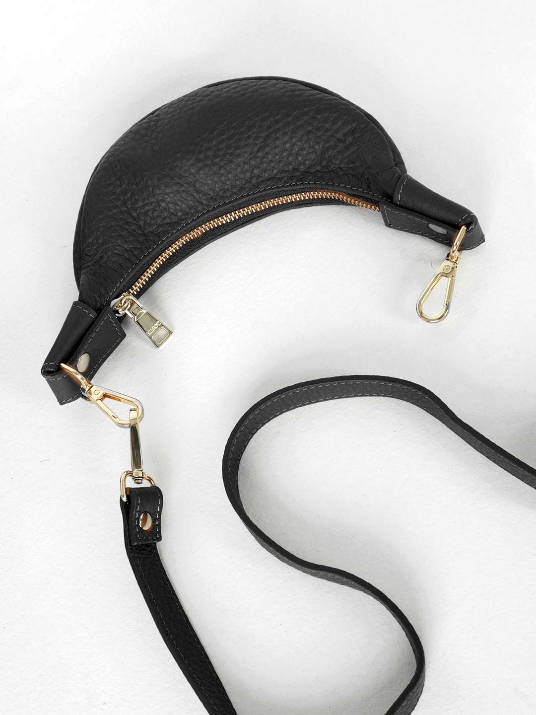 Мешок с сумкой-ручкой от RIPANI в большом размере в чёрном цвете