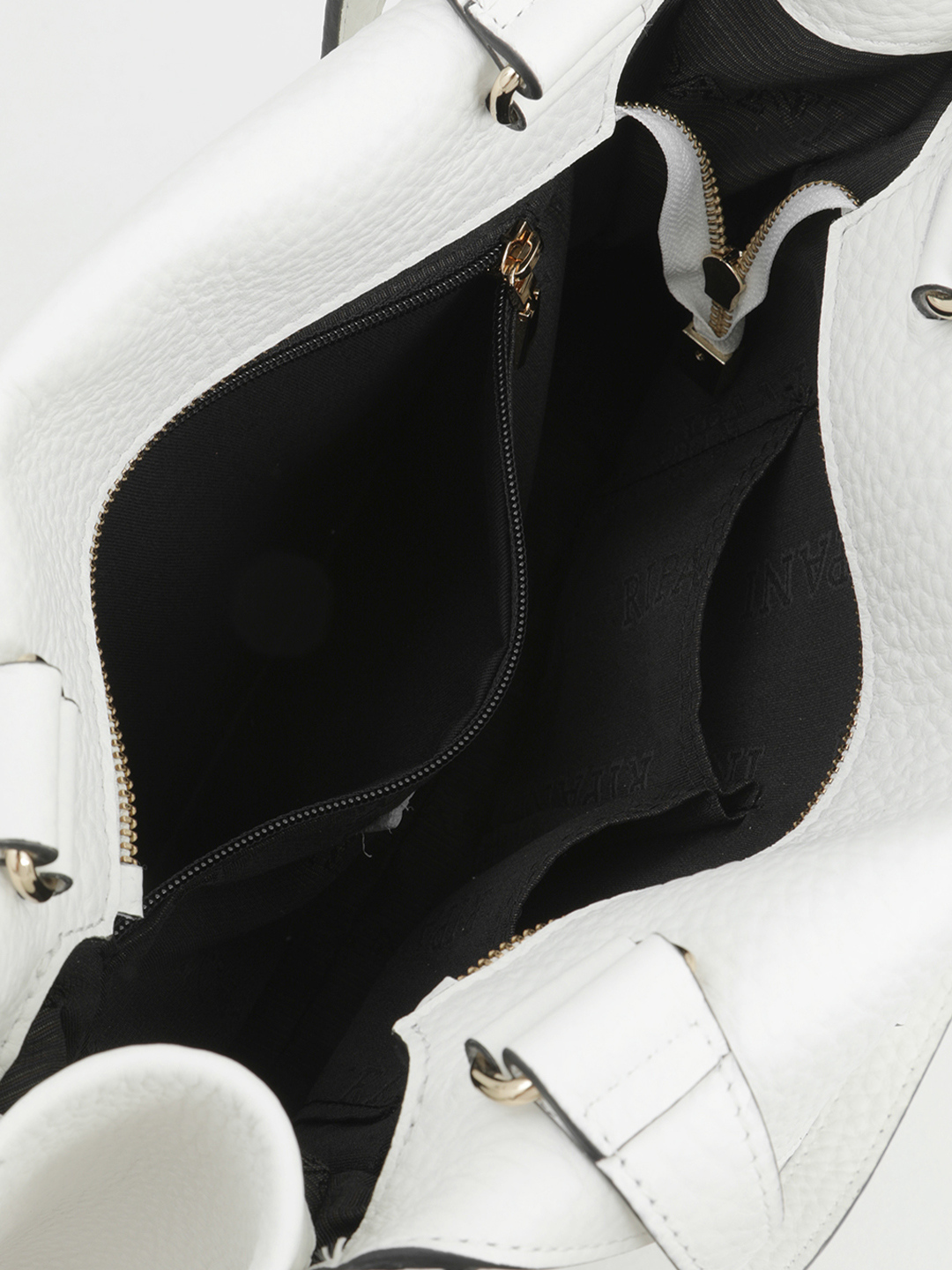 Сумка-тоут на плечо с длинными ручками от RIPANI в белом цвете