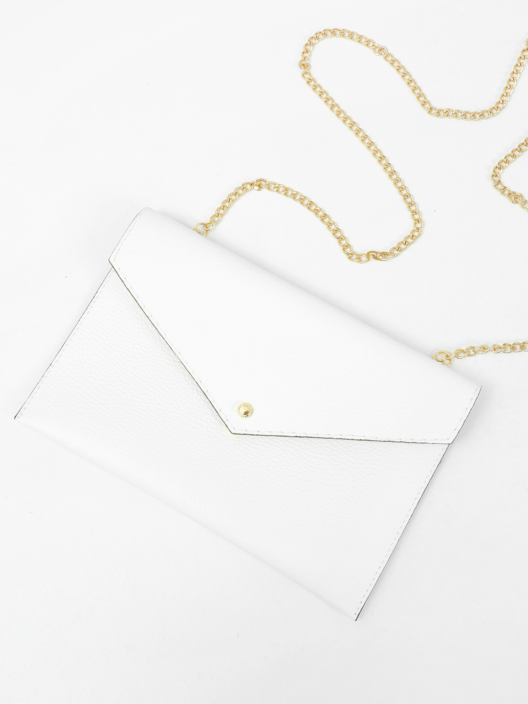 Cэтчел-трансформер с дополнительной сумкой-клатчем от Loristella в белом цвете