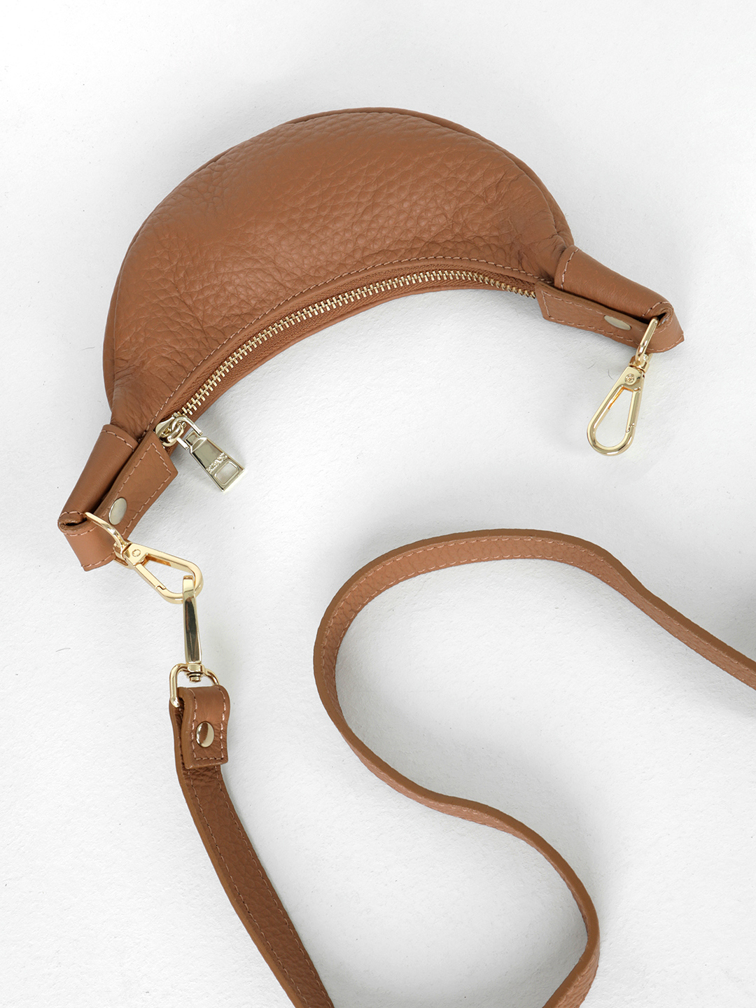 Мешок с сумкой-ручкой от RIPANI в большом размере в рыжем цвете