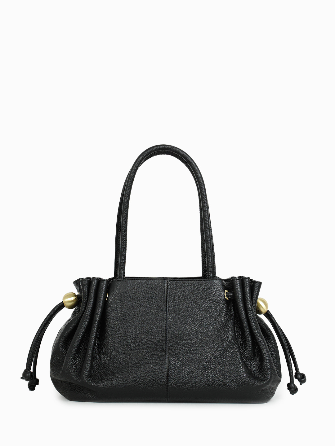 Чёрный тоут от ARCADIA с высокими ручками