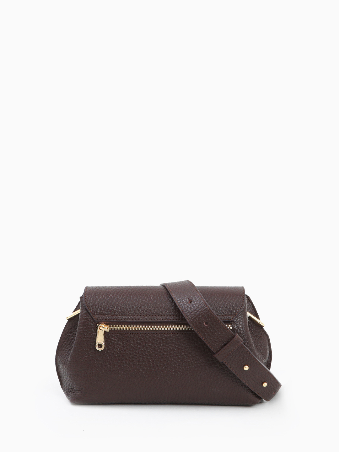 Кросс-боди в бордовом цвете с поворотной фурнитурой от Di Gregorio