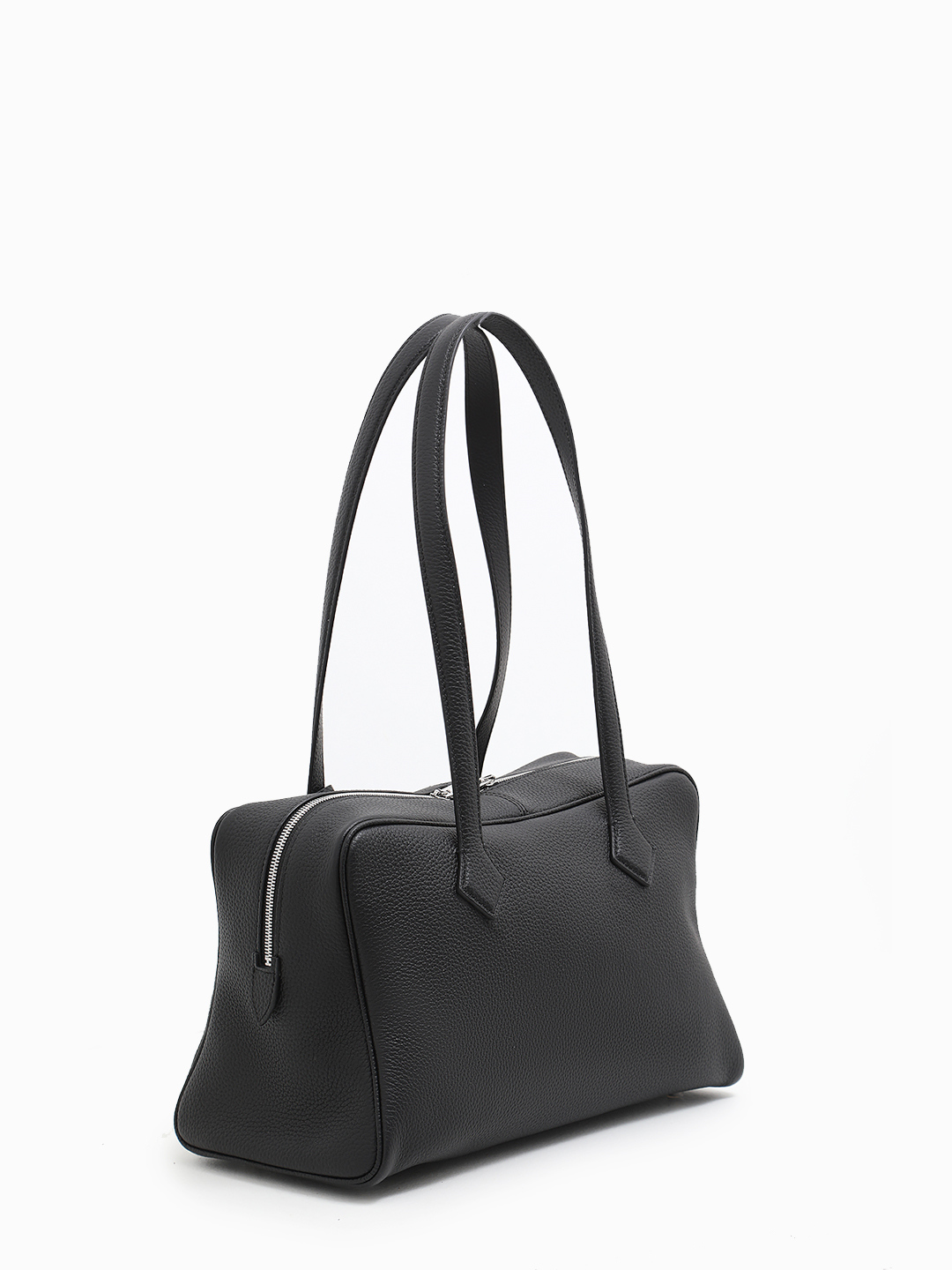 Сумка-тоут с фурнитурой с замком с ключами от IVORY в чёрном цвете