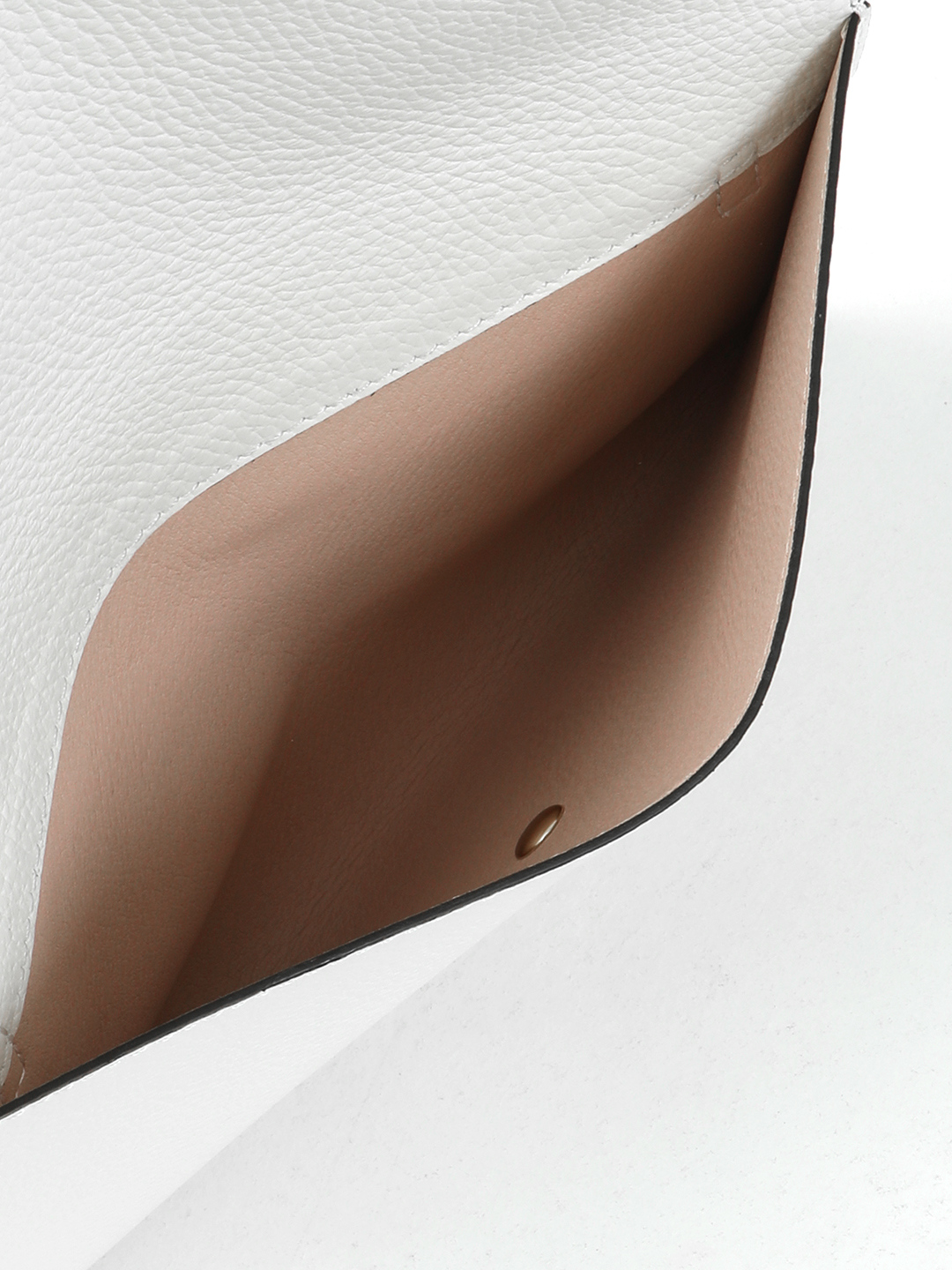 Cэтчел-трансформер с дополнительной сумкой-клатчем от Loristella в белом цвете