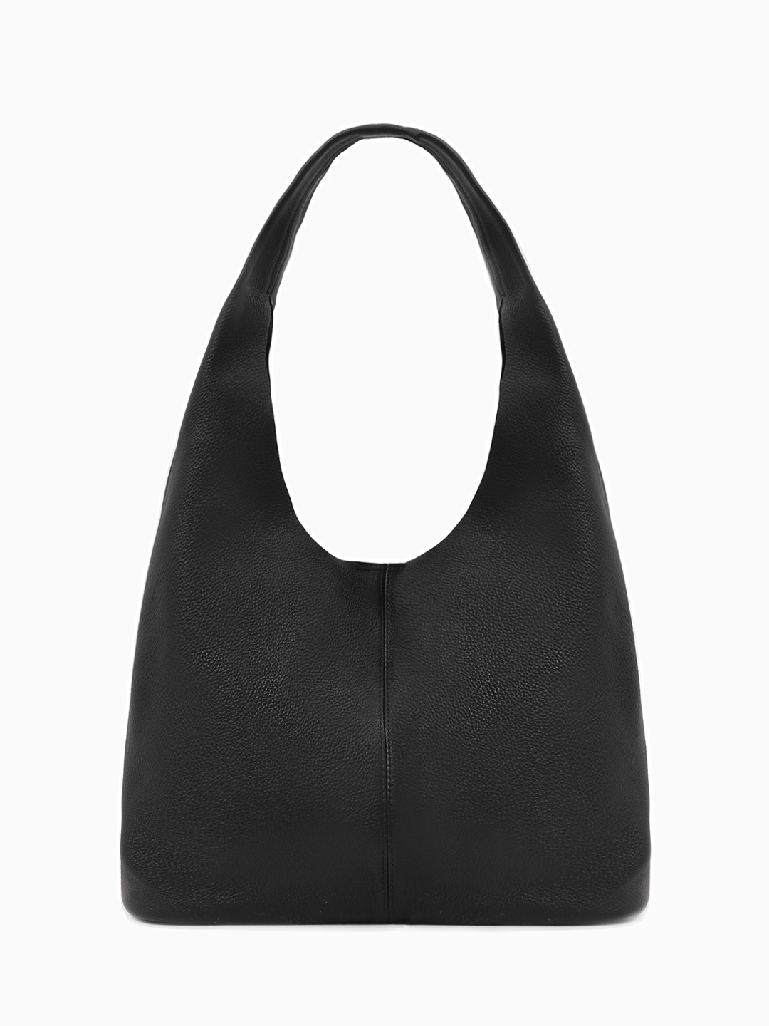 Чёрный шоппер с дополнительной косметичкой на молнии от FOLLE